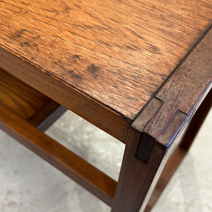 1980s R.S. Furniture Danish-Style Wood Coffee Table