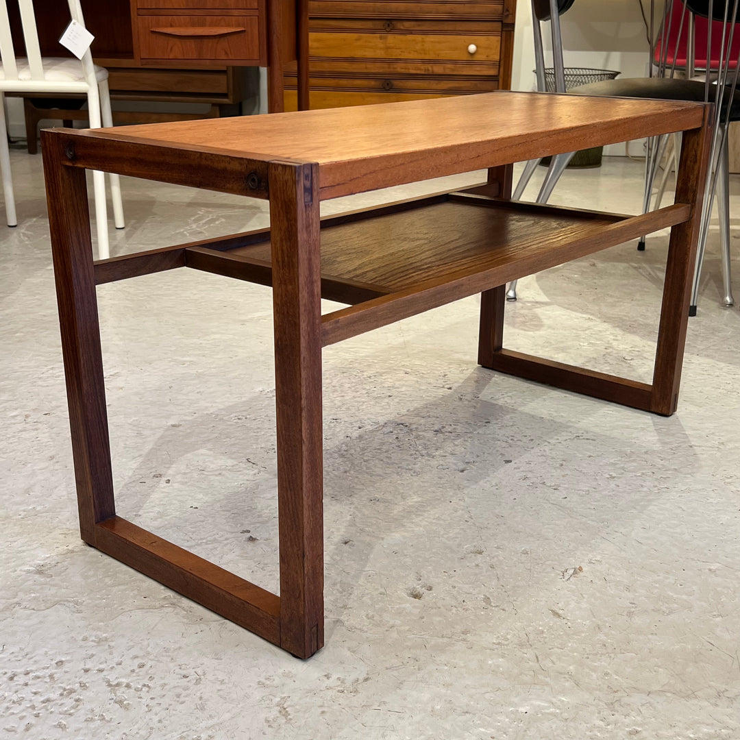 1980s R.S. Furniture Danish-Style Wood Coffee Table