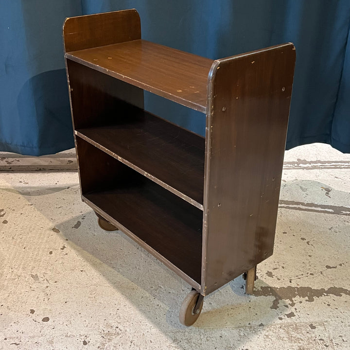 Gaylord Bros. Wood Library Book Cart