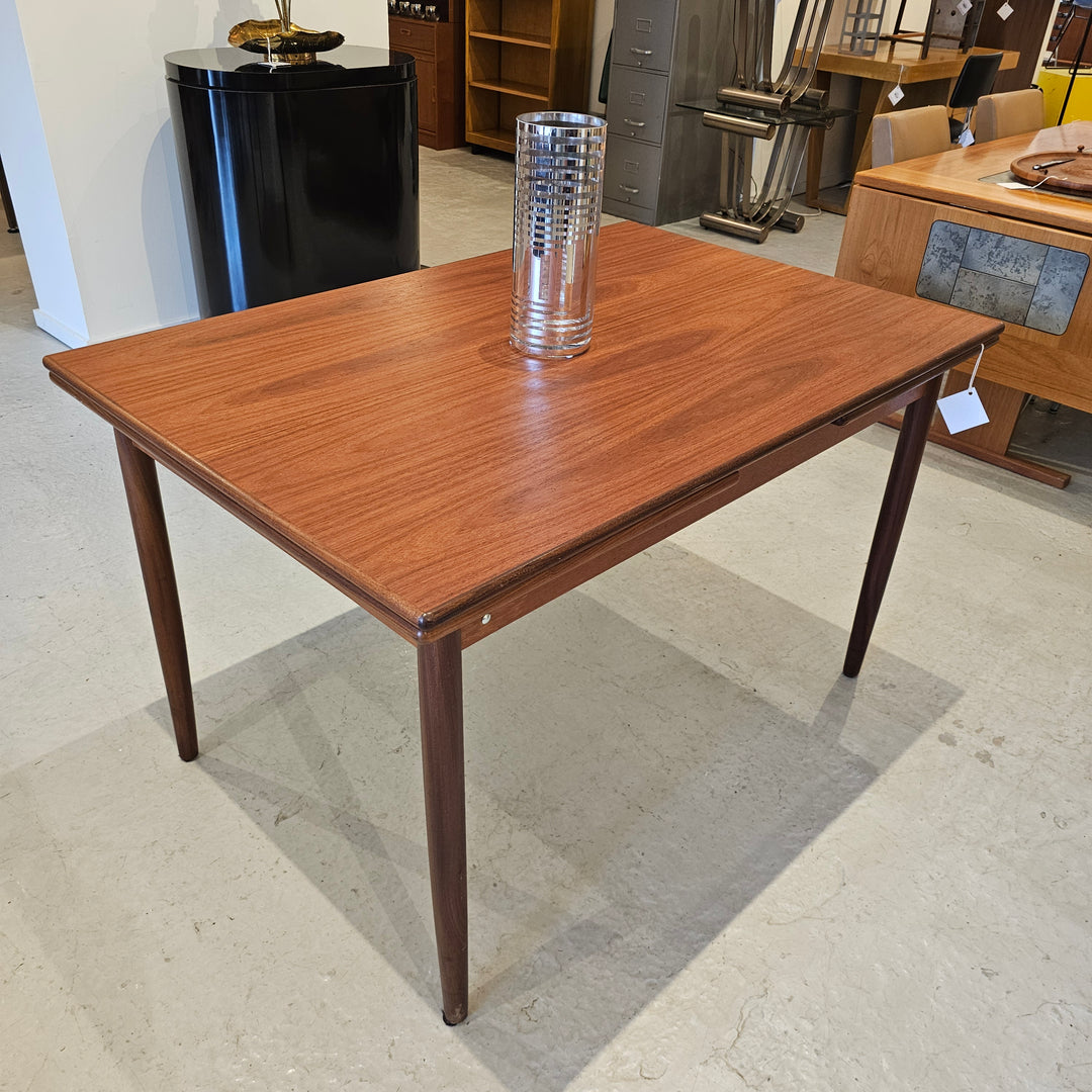 Refinished Teak Dining Table