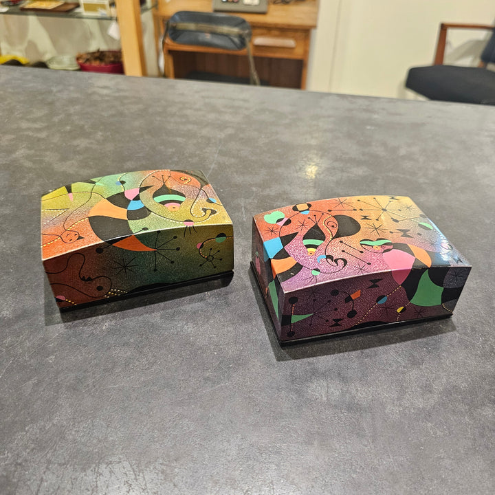 J. Miro Style Card Box