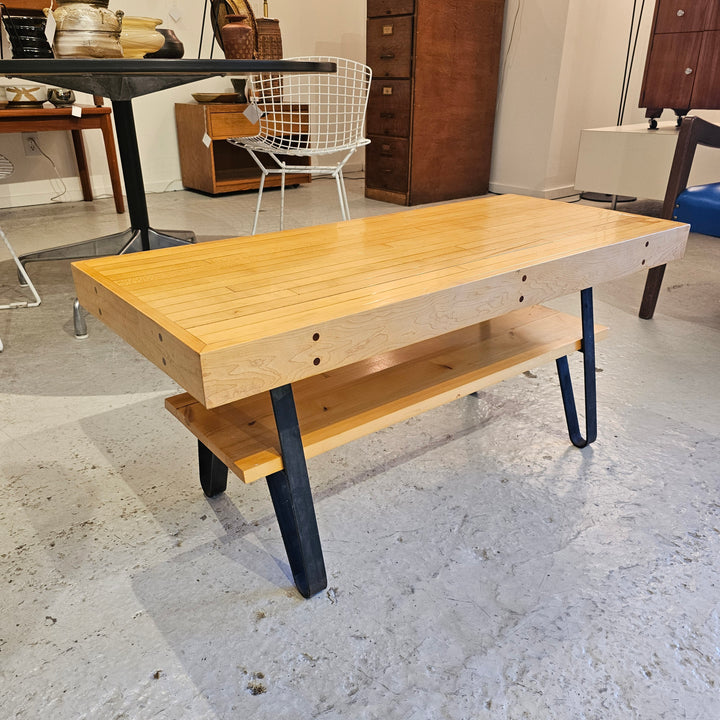 Custom Bowling Alley Coffee Table