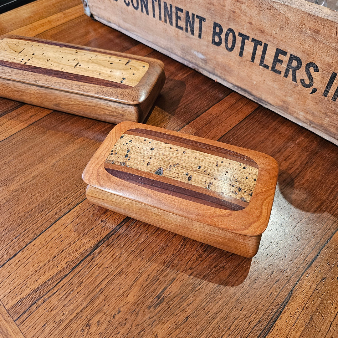 Artistan Crafted Wood Box - Gordon Stone
