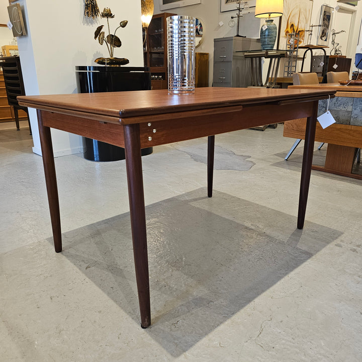 Refinished Teak Dining Table