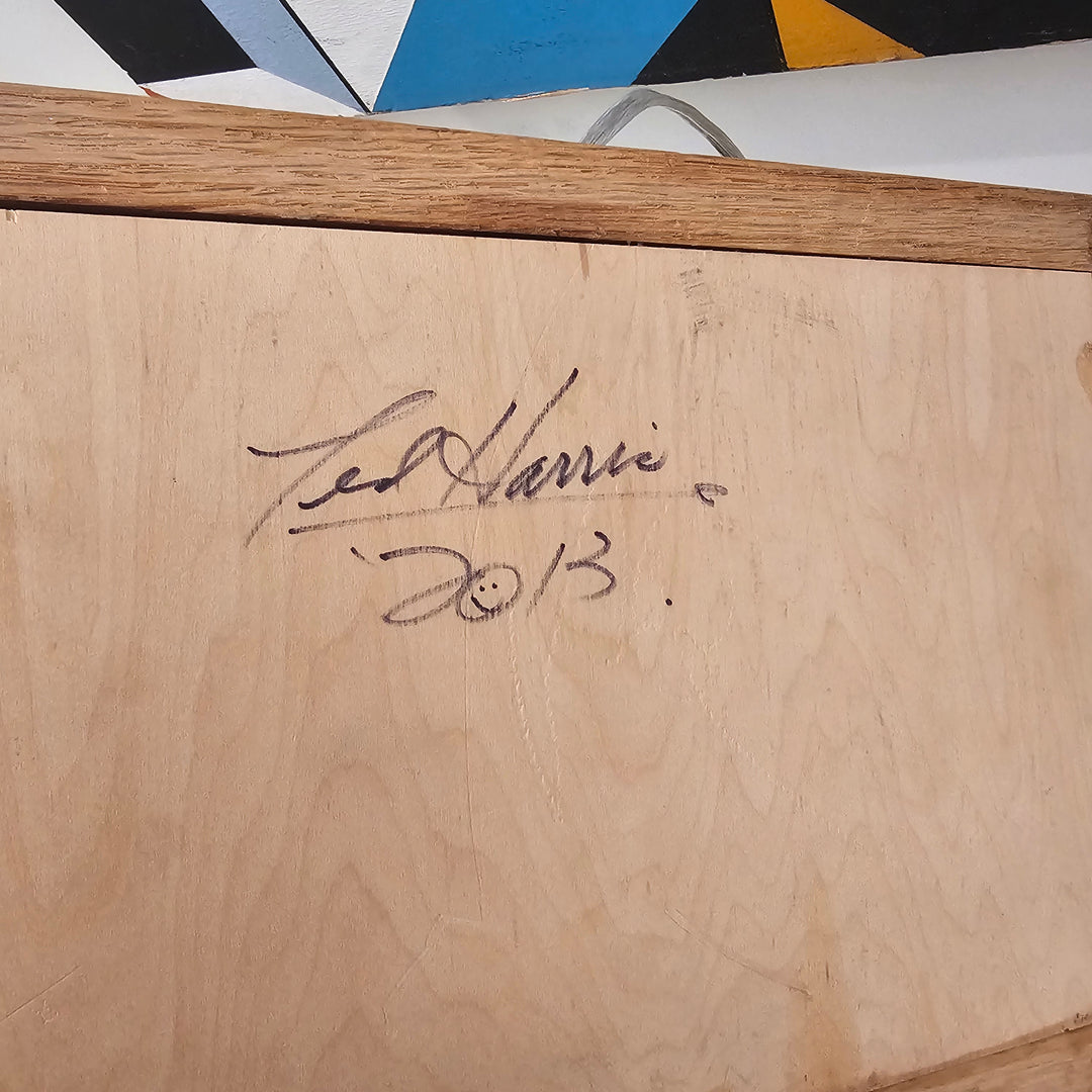 Ted Harris Swedish Glass Lamp