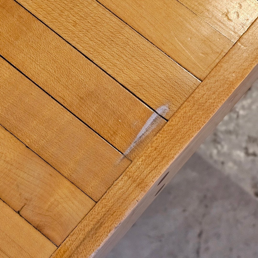 Custom Bowling Alley Coffee Table