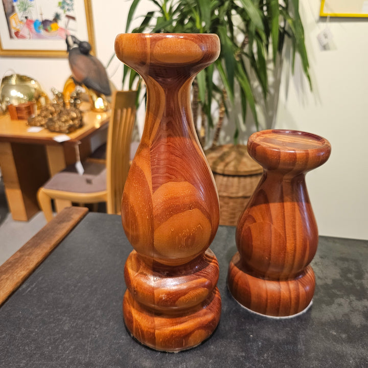 Hand Turned Candle Holder