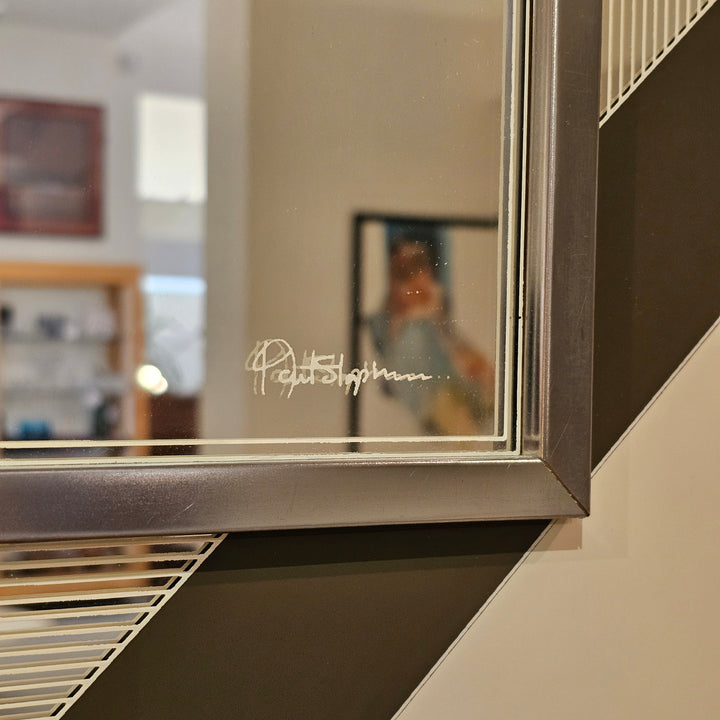 Greg Copeland Op Art MCM Mirror