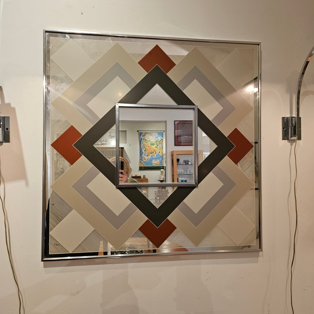 Greg Copeland Op Art MCM Mirror