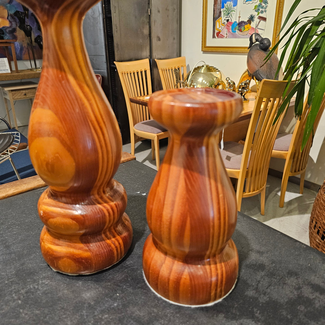 Hand Turned Candle Holder